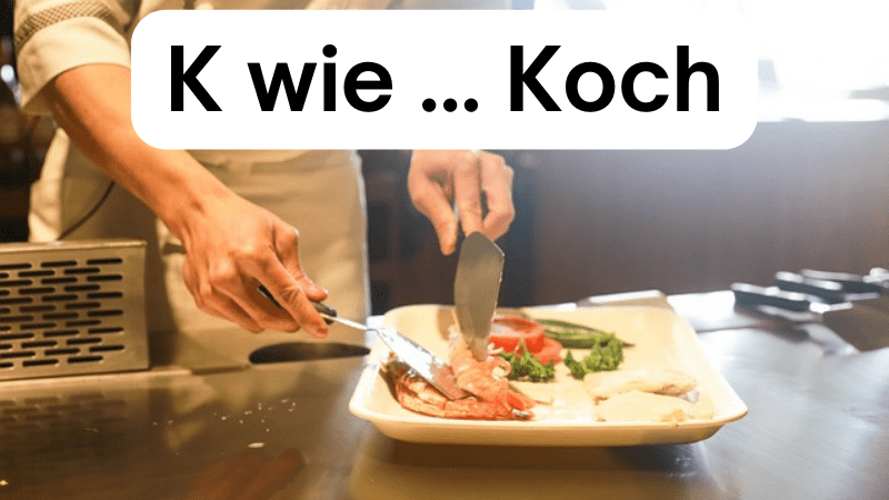 Beruf mit K - Koch