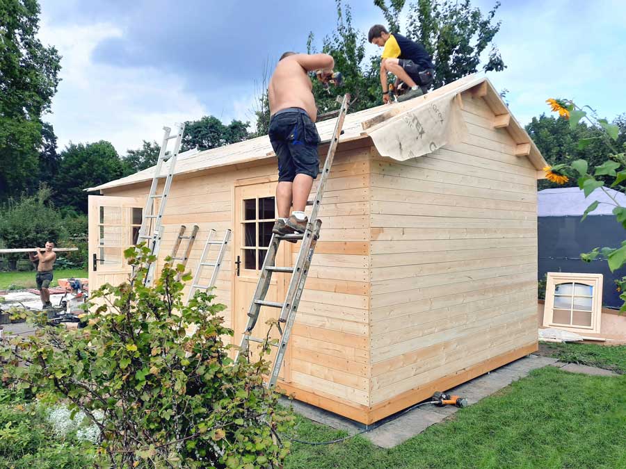 Ein winterfestes Gartenhaus selber bauen HochschulRatgeber