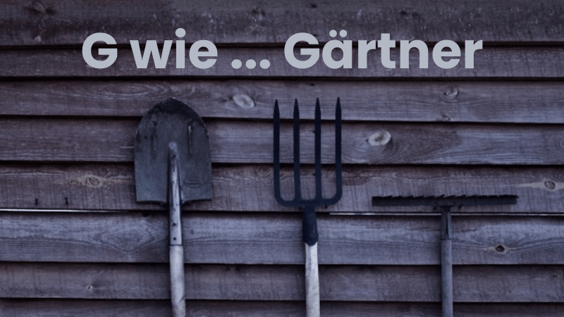 Beruf mit G: Gärtner